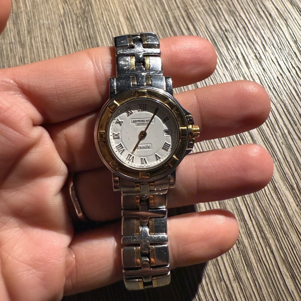 Raymond Weil Silver and Gold Women's Watch